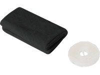 Szúnyogháló ajtóra 65 cm x 220 cm fekete Szúnyogháló ajtóra 65 cm x 220 cm fekete