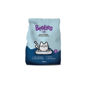 Besties Cat Super Crystals szilika gél macskaalom 5 liter