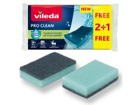 Vileda Pro Clean mosogatószivacs 2+1 db