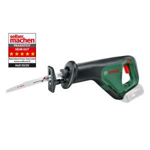 Bosch AdvancedRecip 18 akkus szablyafűrész (akku nélkül). Kompakt orrfűrész fához, fémhez és műanyaghoz.