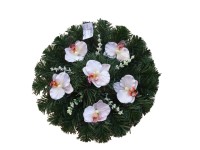 Selyemvirág koszorú 20 cm