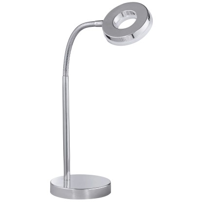 LED-es asztali lámpa króm
