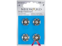 Patent sárgaréz ezüst színű 15 mm Patent sárgaréz ezüst színű 15 mm