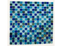 Üvegmozaik kék 300 x 300 x 4 mm Üvegmozaik kék 300 x 300 x 4 mm