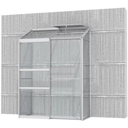 Vitavia Ida falhoz támaszk melegh 900 ESG 3 mm alu 130,6 cm x 182,3 cm x 68,8 cm