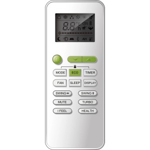 Távirányító a Split klímaberendezéshez SKG 9000-48 QC a légkondicionáló vezérléséhez.