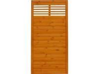 Belátásgátló kerítéselem Nicea mandulafenyő színek 180 cm x 90 cm FSC®