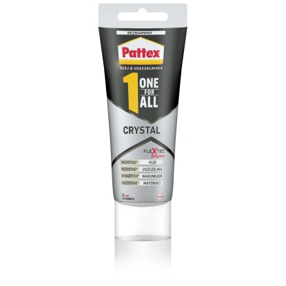 PATTEX One for All Crystal építési ragasztó 90 gramm