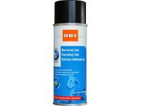 OBI lakkspray vizes bázisú selyemfényű magas selyemfényűényű koromfekete 150 ml