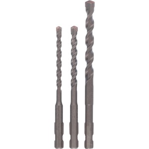 Bosch SDS Quick betonfúró készlet, 3 részes kő- és betonmunkákhoz.