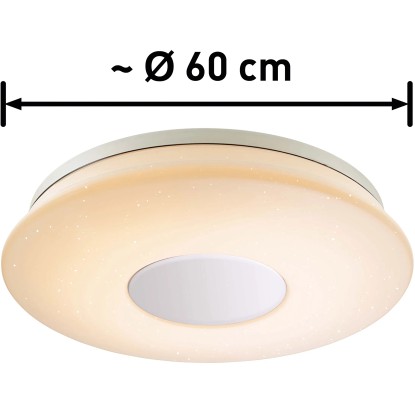 OBI LED-es mennyezeti lámpa Silano EEC: A  40 cm