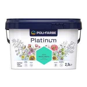 Poli - Farbe Platinum beltéri falfesték MB 50 Brazil menta matt 2,5 l