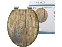 Eisl WC-ülőke Solid Wood Holzkern leeresztő automatikával