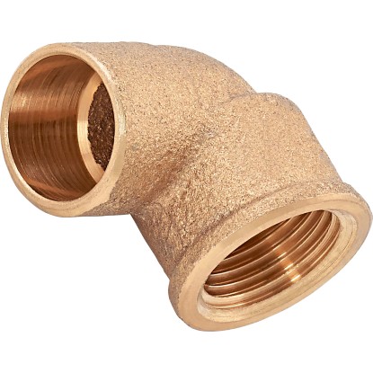 OBI forrasztható könyök 18 mm x 18,6 mm (Rp 1/2) vörösöntvény