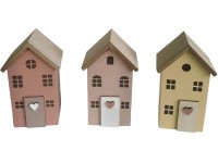 Boltze Katty dekor ház 3-féle változatban többszínű