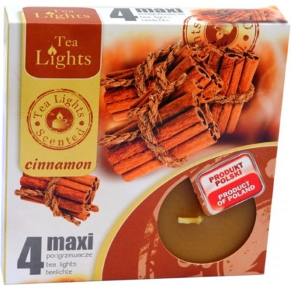 Maxi teamécses illatos fahéj 4 db