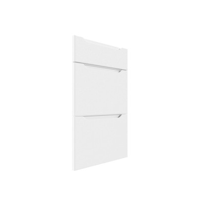 Salerno fiókos szekrényhez 3 előlap 40 cm matt fehér