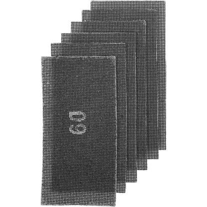 LUX-TOOLS Comfort csiszolórács készlet 93 mm x 185 mm 6 részes