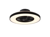 Reality Halmstad LED  mennyezeti lámpa beépített  ventilátorral távkapcsolóval