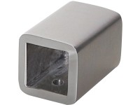 Alumínium fali csatlakozó alumínium zártszelvényhez Alumínium fali csatlakozó alumínium zártszelvényhez