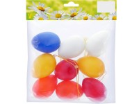 Dekor tojáskészlet többszínű 6 cm 9 részes