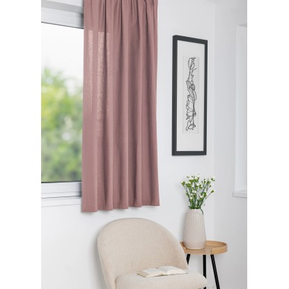 Percy készfüggöny rózsaszín dekor 140 cm x 175 cm