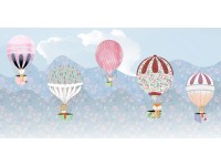 Komar nemszőtt fotótapéta Happy Balloon 500 cm x 250 cm Komar nemszőtt fotótapéta Happy Balloon 500 cm x 250 cm