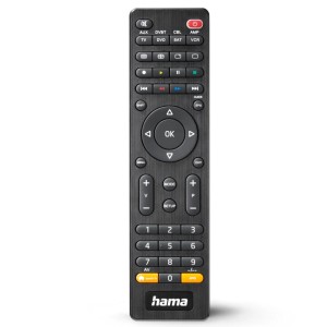 Hama univerzális távirányító TV-hez és 8 eszközhöz, infravörös, app gombbal.
