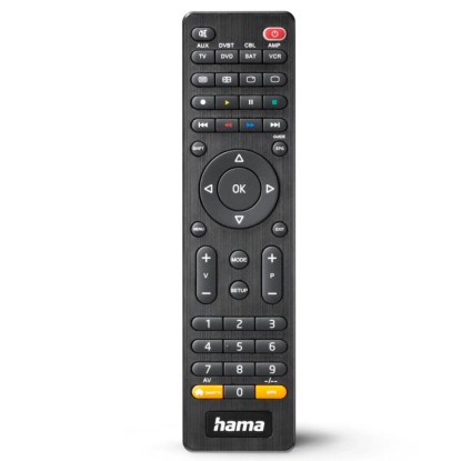 Hama univerzális távirányító TV-hez és 8 eszközhöz, infravörös, app gombbal.