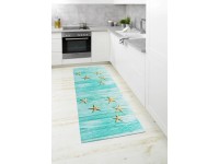 Wenko fürdőszobaszőnyeg Mediaster 65 cm x 200 cm műanyag többszínű