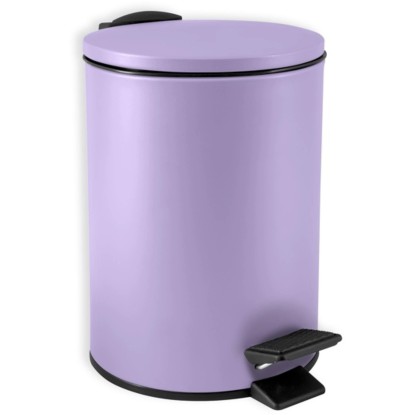 Spirella Adelar pedálos szemetes 3 l levendula matt