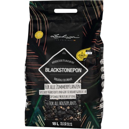Lechuza Blackstone Pon táptalaj 18 l fekete