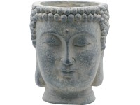 Buddha kaspó szürke 26 cm x 23 cm x 23 cm