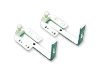 Gardinia L-rögzítő, fehér, 10 cm Gardinia L-rögzítő, fehér, 10 cm