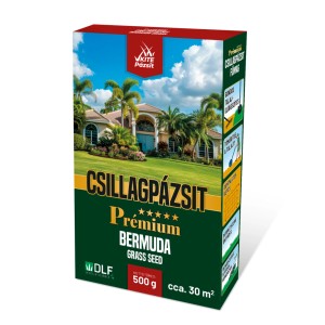 Csomag t.b.t. fűmag, kb. 30 m² területre alkalmas.