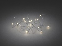 Konstsmide Micro LED fényfüzér 40 melegfehér LED ezüstszínű kábel beltérre Konstsmide Micro LED fényfüzér 40 melegfehér LED ezüstszínű kábel beltérre