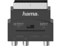 Hama fic av adapter scart-3rca-svhs be/ki