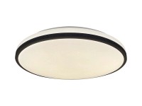 Rábalux Slava LED fürdőszobai lámpa 18 W kerek fekete - fehér csillogó effekttel Rábalux Slava LED fürdőszobai lámpa 18 W kerek fekete - fehér csillogó effekttel