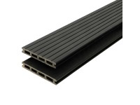 Kovalex WPC teraszpadló 2 cm x 14,5 cm x 290 cm Antracit matt