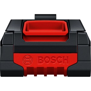 Bosch Professional Akku Expert 18V-40, 18V akkumulátor fekete és piros színben.