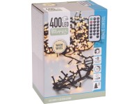 Micro LED-es fényfüzér fürtös bel- és kültérre 400 db LED-del melegfehér Micro LED-es fényfüzér fürtös bel- és kültérre 400 db LED-del melegfehér