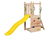 Swing King Mari játszótorony 168 cm x 73 cm x 245 cm sárga FSC Swing King Mari játszótorony 168 cm x 73 cm x 245 cm sárga FSC