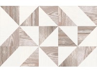 Bella Triangle matt famintázatú dekor csempe 25 cm x 40 cm