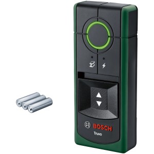 Bosch Truvo fal szkennelő fém- és elektromos vezetékekhez, elemekkel.