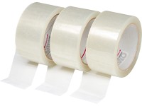 Csomagoló ragasztószalag-készlet 3 darabos 48 mm x 66 m átlátszó