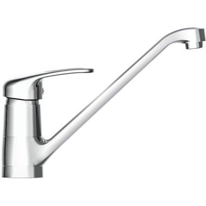 Króm Schütte Design Grande mosogató csaptelep magas, forgatható kifolyócsővel.