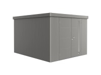 Biohort Neo szerszámos ház kétszárnyú ajtó 4C kvarcszürke-metál