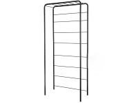 Deroma növényfuttató rács Cosmo virágládához 155 cm x 66,6 cm x 26,6 cm fekete