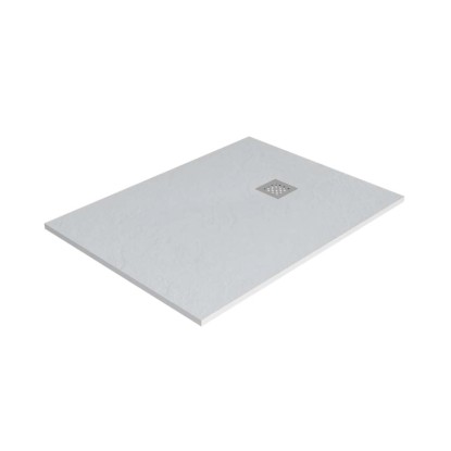 Zuhanytálca VEROSAN+ középső kifolyással fehér 120 cm x 90 cm