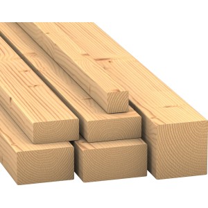 Építőfa luc/fenyő, 60x80x4000 mm, tető- és belsőépítéshez.